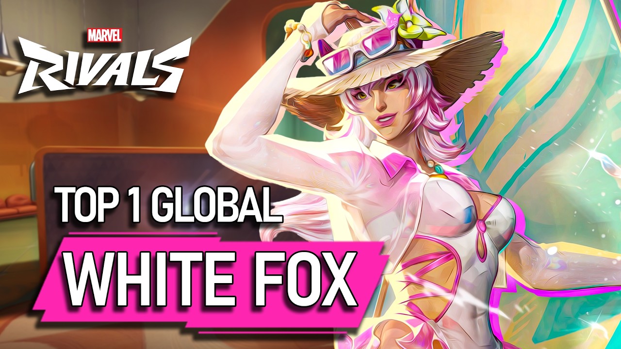 TOP #1 GLOBAL WHITE FOX ! Happyhorsee - MARVEL RIVALS PRO