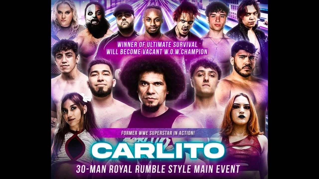 FULL EVENT | Warriors of Wrestling presents "Ultimate Survival" 2026 background