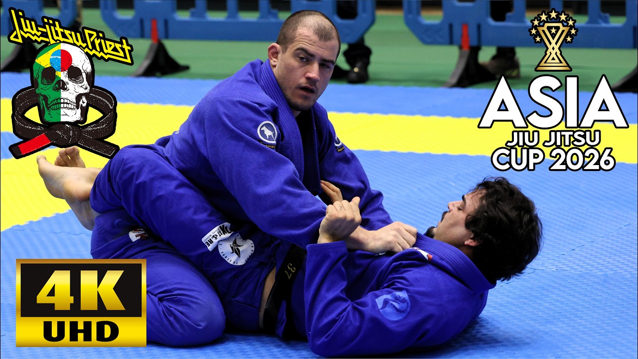 【FULL FIGHT】マルロン・ゴドイ vs デヴィッド・ヌネス / ASJJF ASIA CUP 2026 【ブラジリアン柔術】 background
