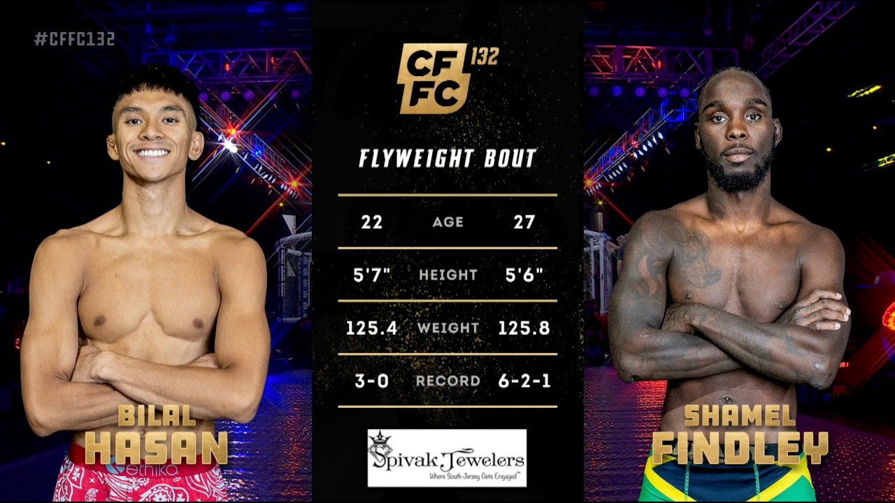 Bilal Hasan vs. Shamel Findley | Full Fight Replay | CFFC 132