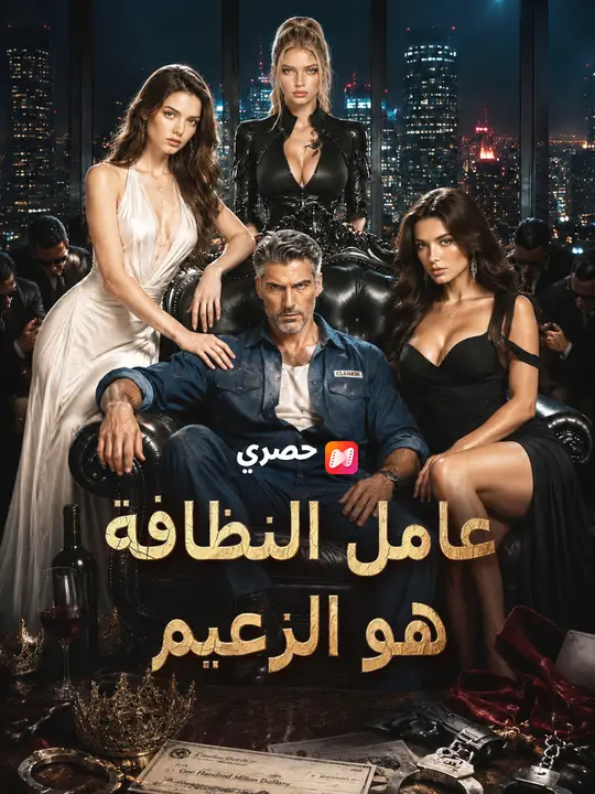 عامل النظافة هو الزعيم poster