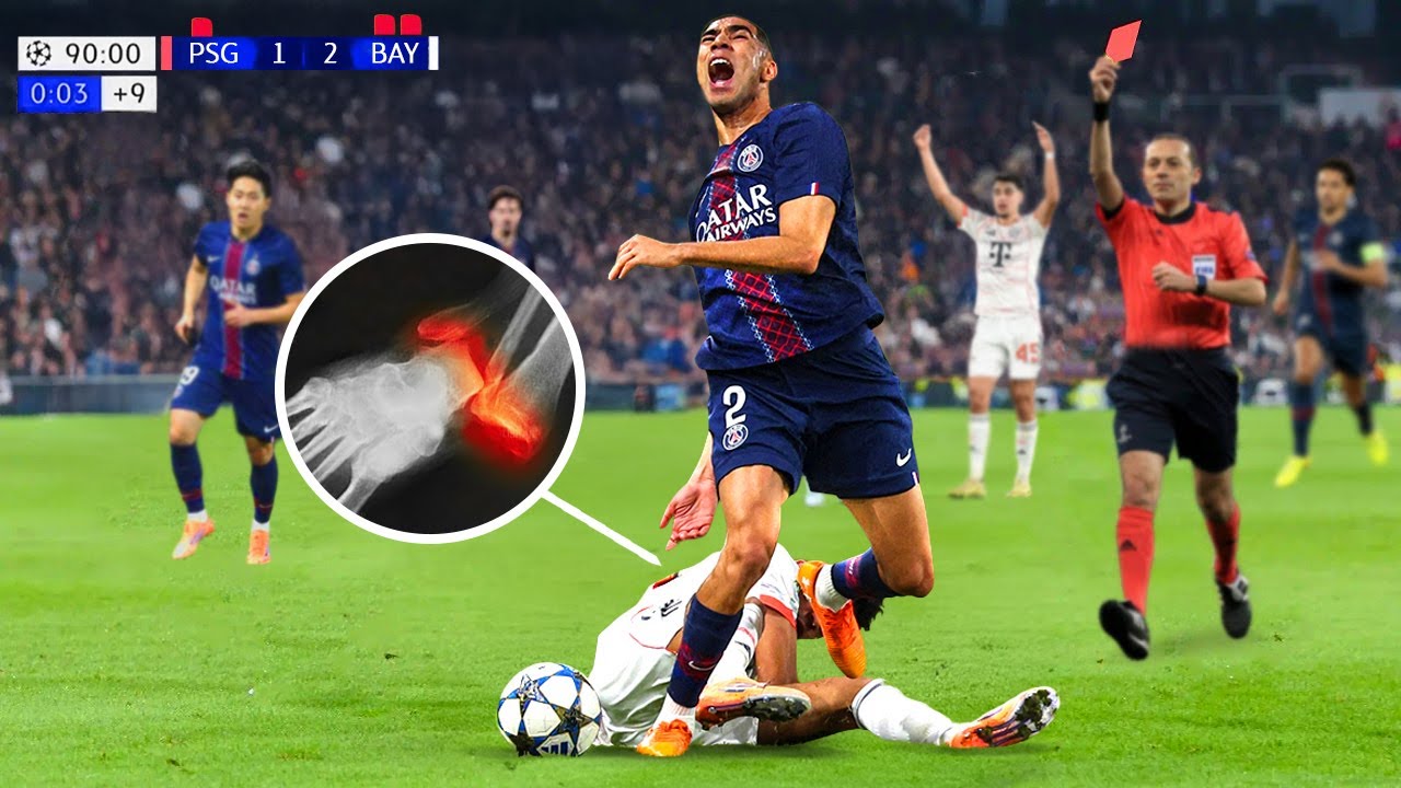 Horror Moments In Football background
