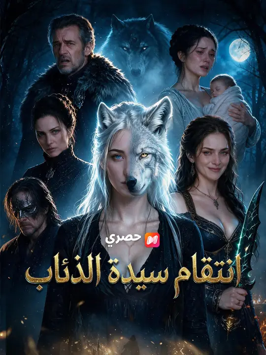 انتقام سيدة الذئاب poster
