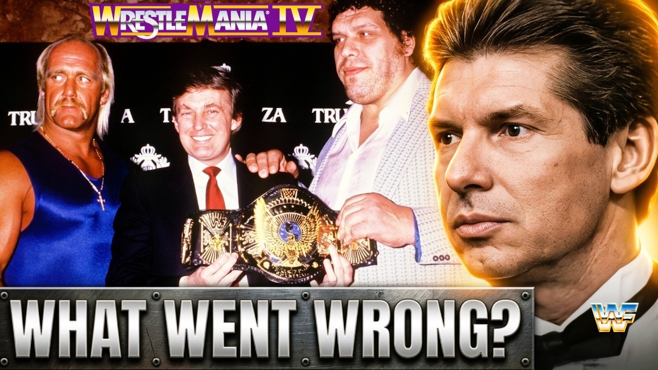 The DARK SIDE of WrestleMania 4 background