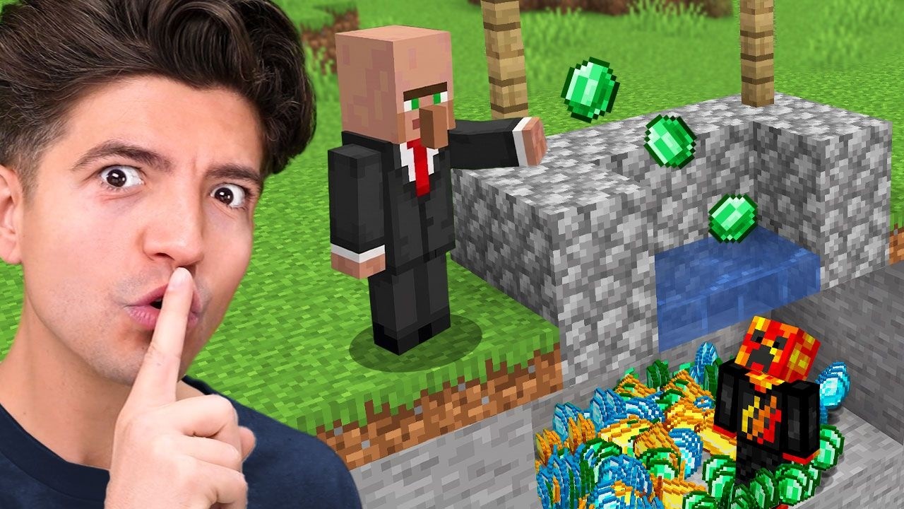 I Created a Wishing Well To Steal From Millionaires In Minecraft!