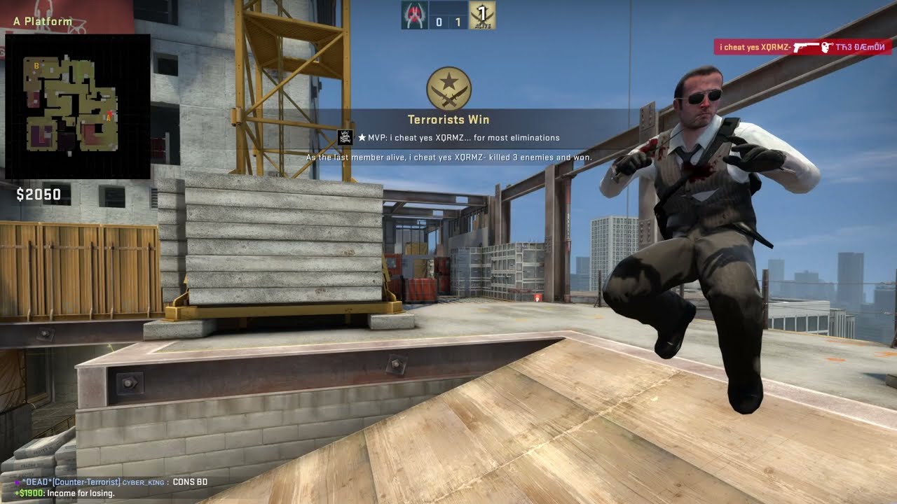 Let's Play CS2: CS GO Map8: Vertigo background