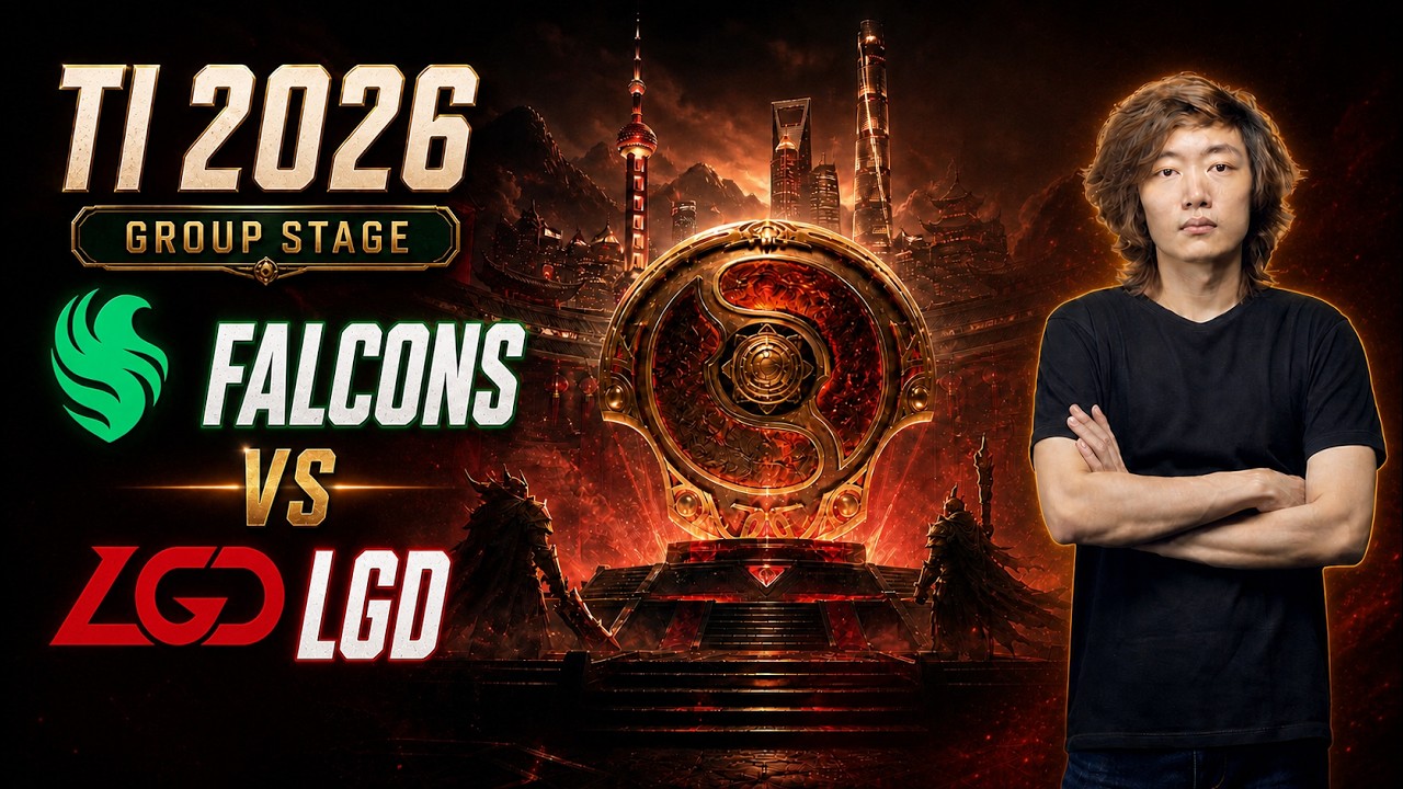 Falcons vs LGD l The International 2026 Group stage