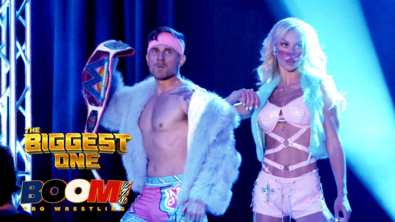 Brady Malibu & Slamela Entrance at The Biggest One 2026 💥 BOOM! Pro Wrestling
