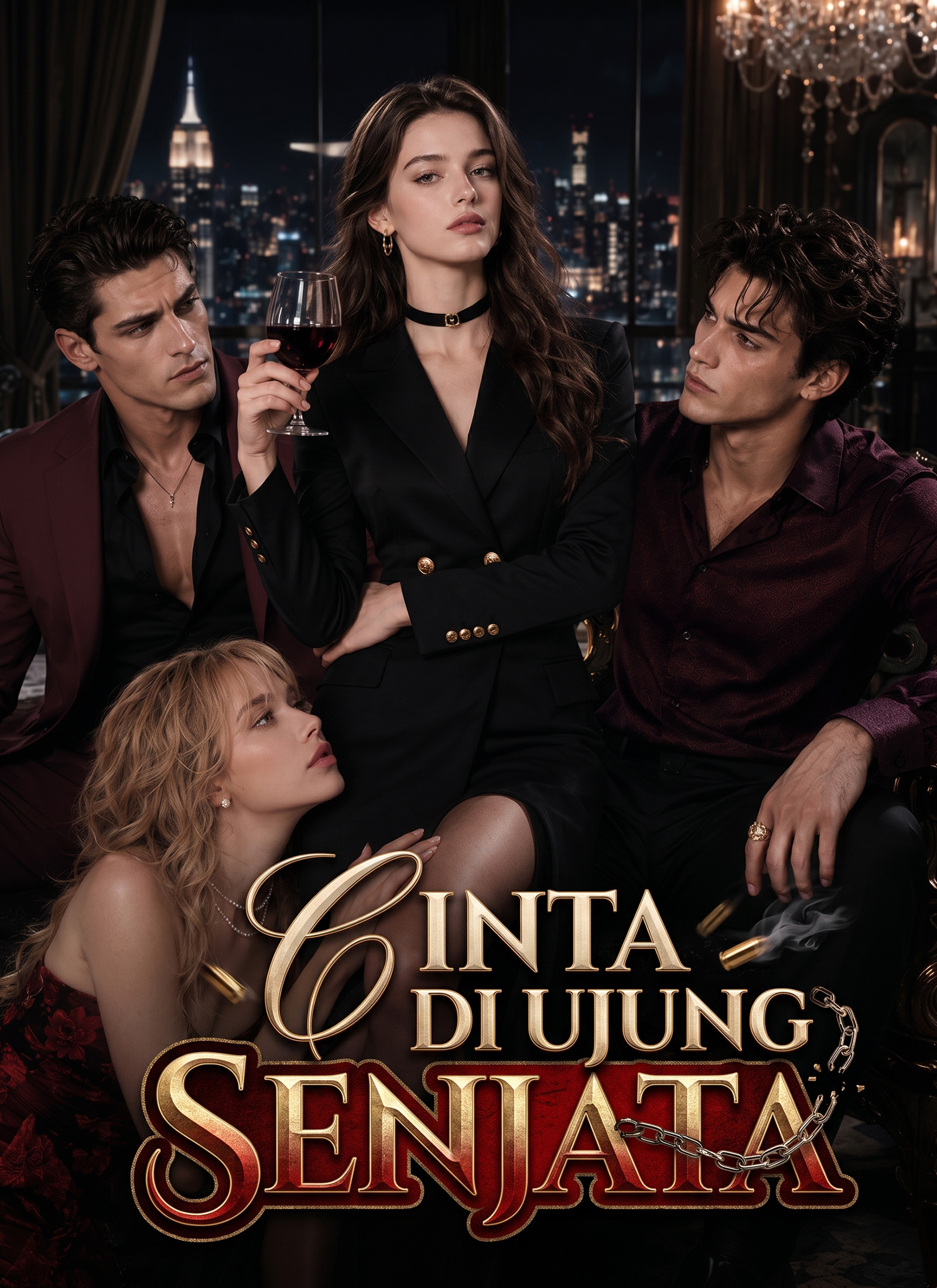 Cinta di Ujung Senjata poster