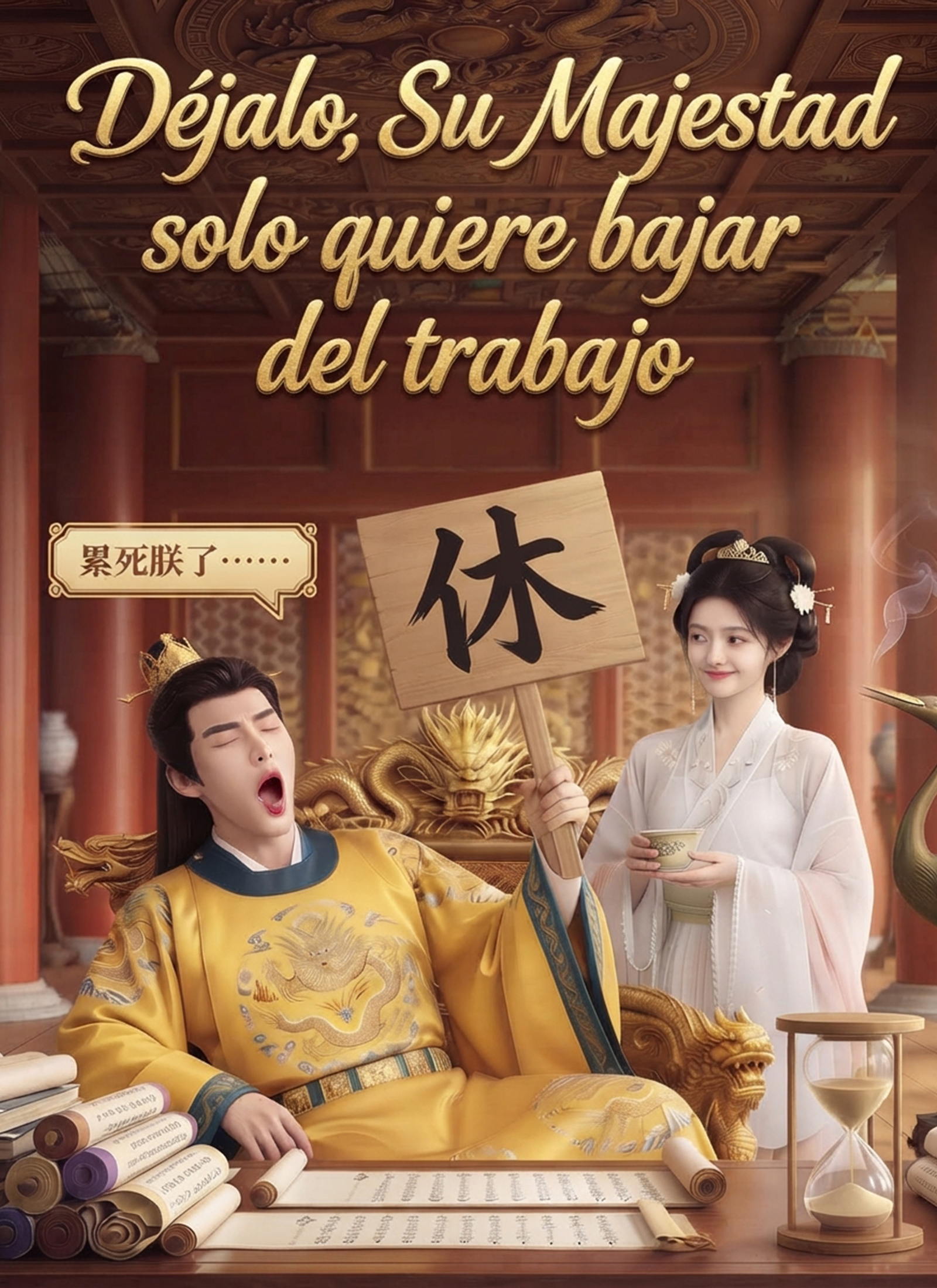 Déjalo, Su Majestad solo quiere bajar del trabajo poster