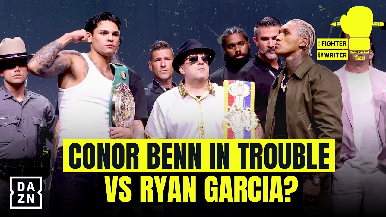"Ryan Garcia FLATTENS Conor Benn!" ЁЯШд | The Fighter and the Writer background