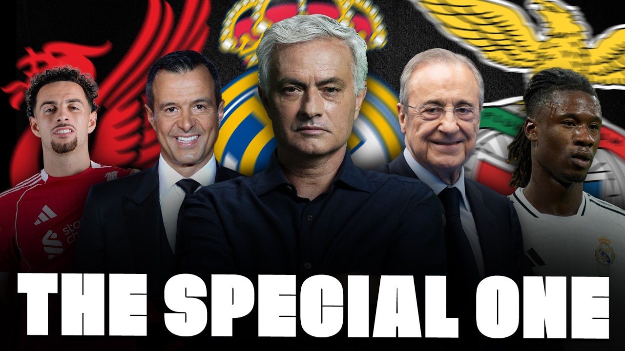 ЁЯЪи MOURINHO BOMBA! SECRET CLAUSE, REAL MADRID DESIRE, FLORENTINO, CURTIS JONES, CAMAVINGAтАж background