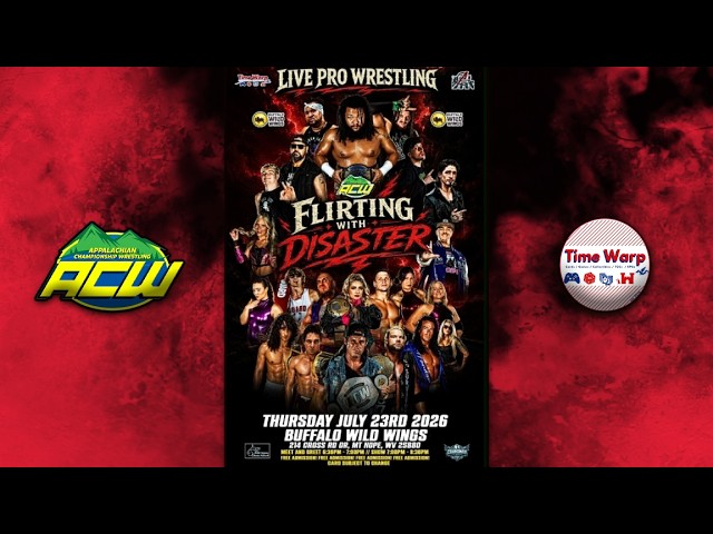 ACW Live 52: Flirting With Disaster 2026 with a Violent Street Fight & Intergender Wrestling