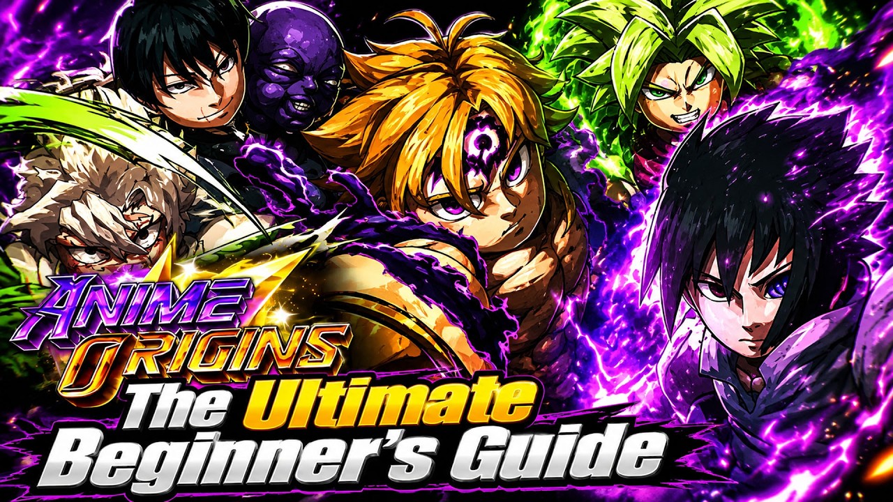 The Ultimate Beginner's Guide in Anime Origins! | Roblox background