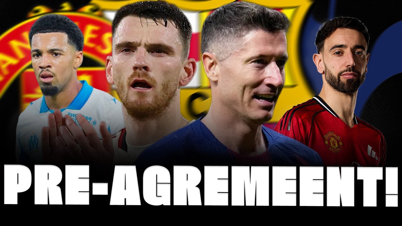 ЁЯЪиЁЯТг SECRET DEAL FOR JUNE! LEWANDOWSKI FUTURE, ANDY ROBERTSON, NWANERI PUSH, BRUNOтАж background