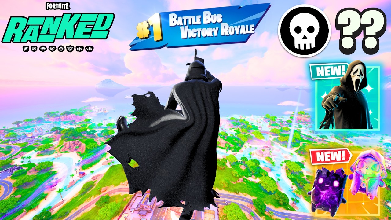 Fortnite Battle Royale | High Kill Solo RANKED Win Gameplay (Fortnite Chapter 7)