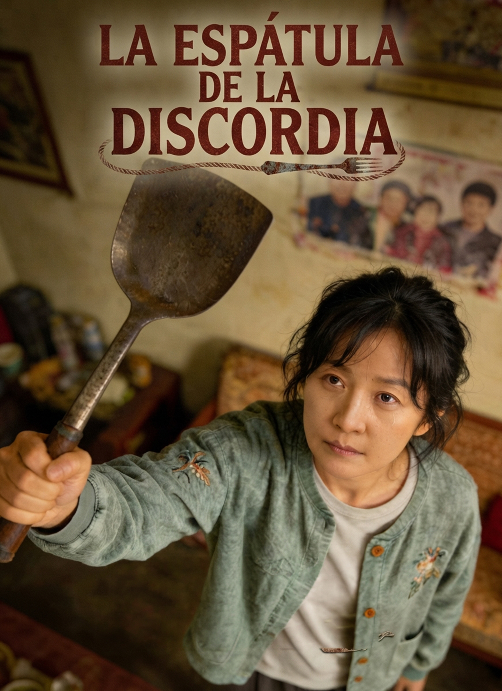 La espátula de la discordia poster