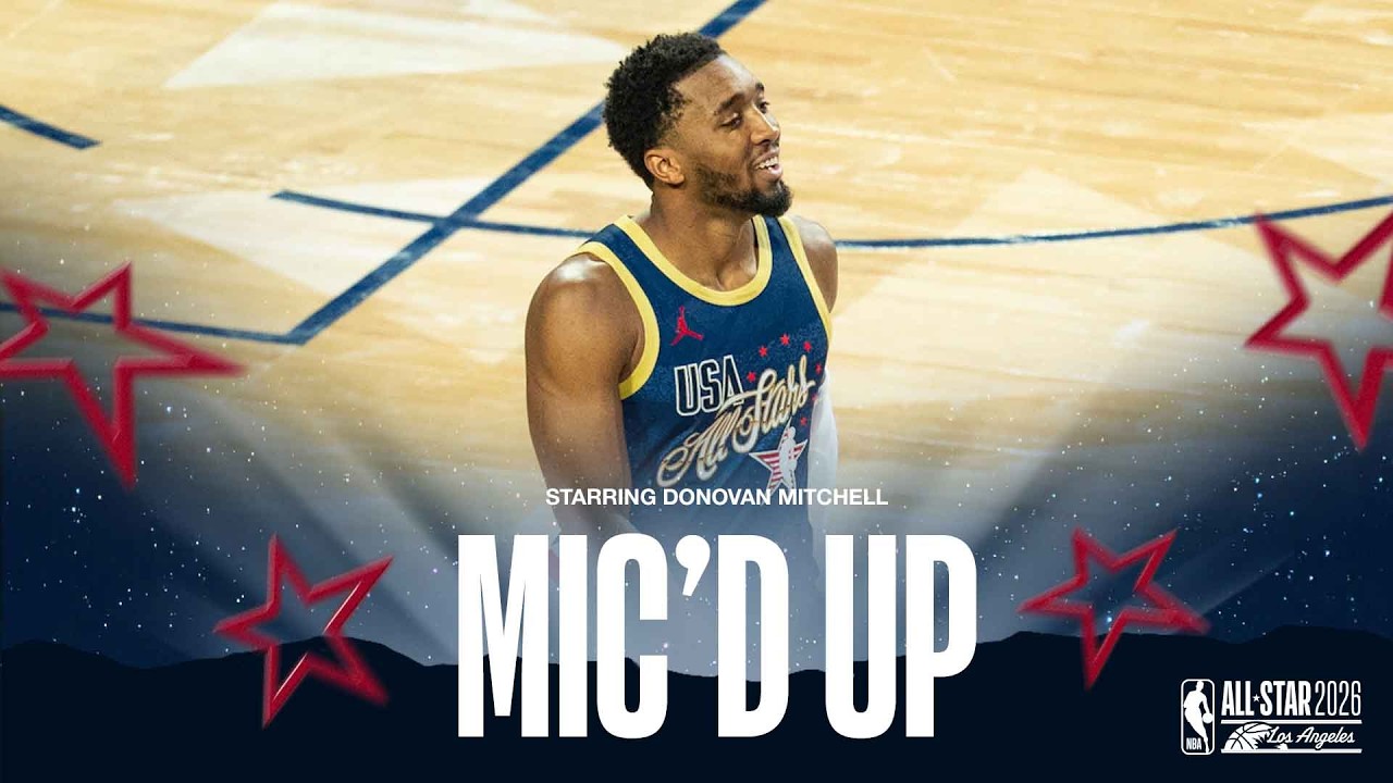 NBA All-Star Game | Donovan Mitchell Mic'd Up | 02.15.2026