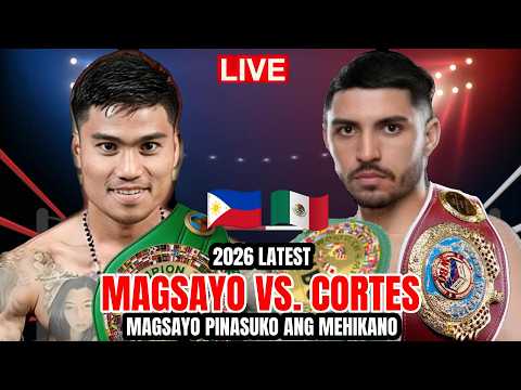JULY 23 2026 | MAGSAYO VS CORTES | MAGSAYO 2X PINABAGSAK ANG MEHIKANO!