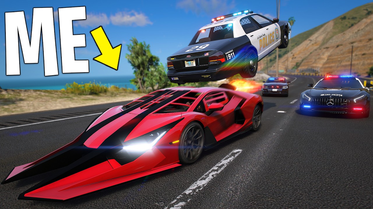 I Became Getaway Driver Using Ramp Lamborghini.. GTA 5 RP background