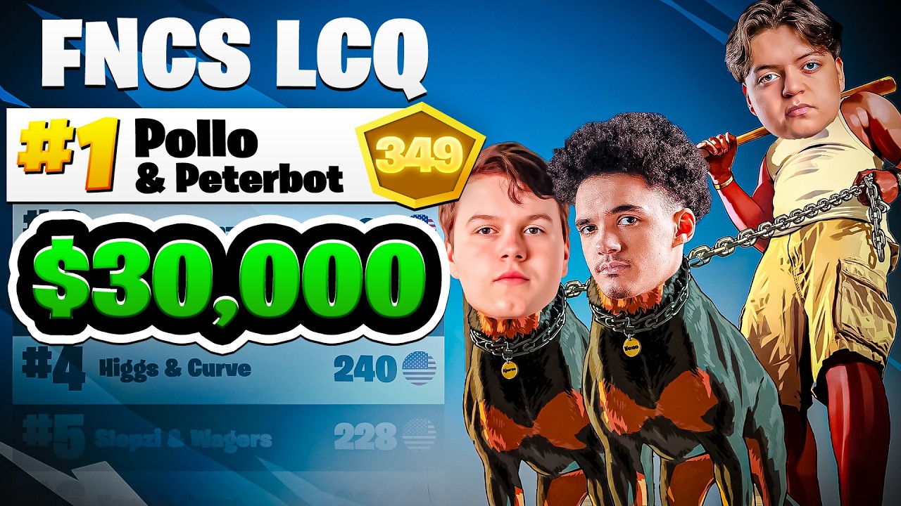 1ST FNCS LCQ FINALS ЁЯПЖ ($50,000) w/ @PeterbotFN | Pollo background