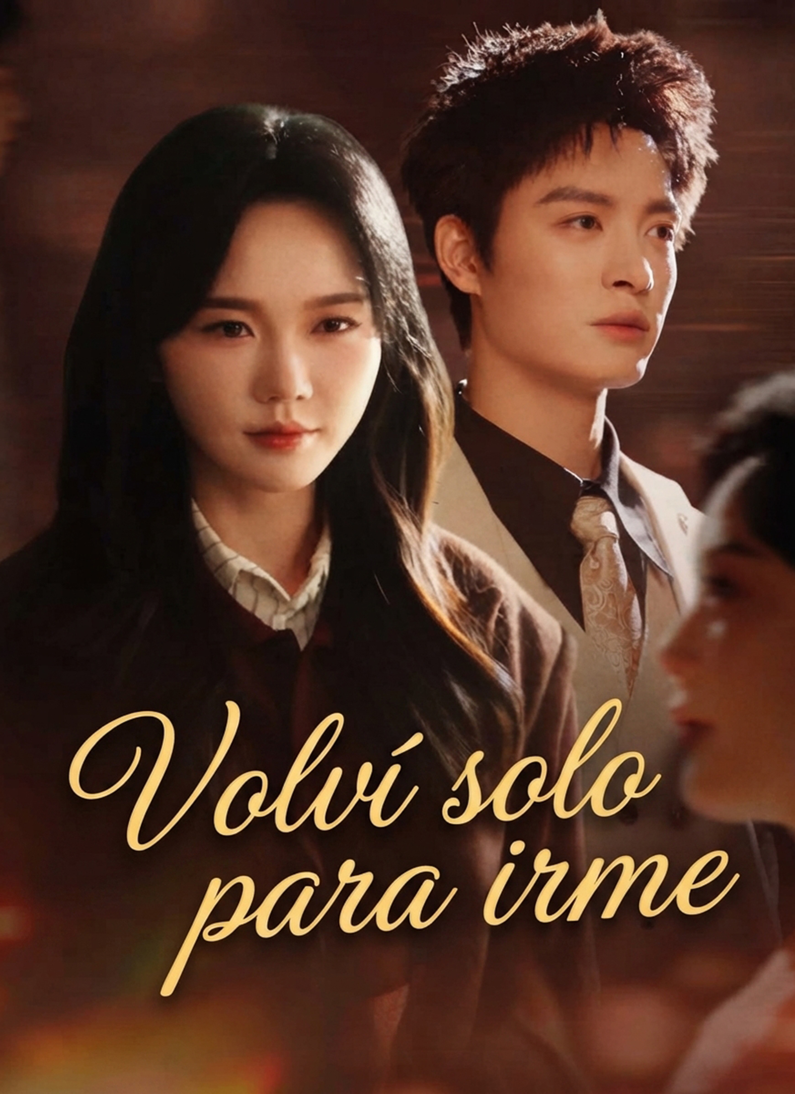Volví solo para irme poster