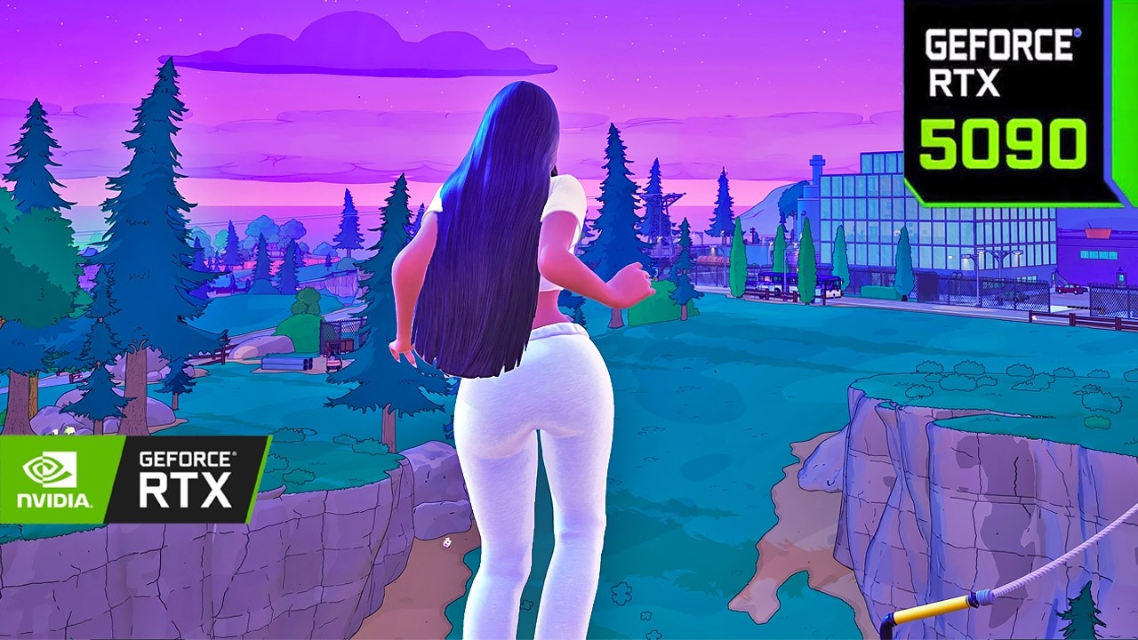 Fortnite Reload 4K Max Graphics Zero Build Gameplay | Kim Kardashian Skin background