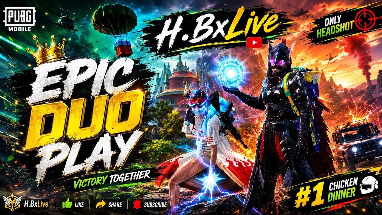 ๐ H.BxLive BEST PUBG HIGHLIGHTS! background