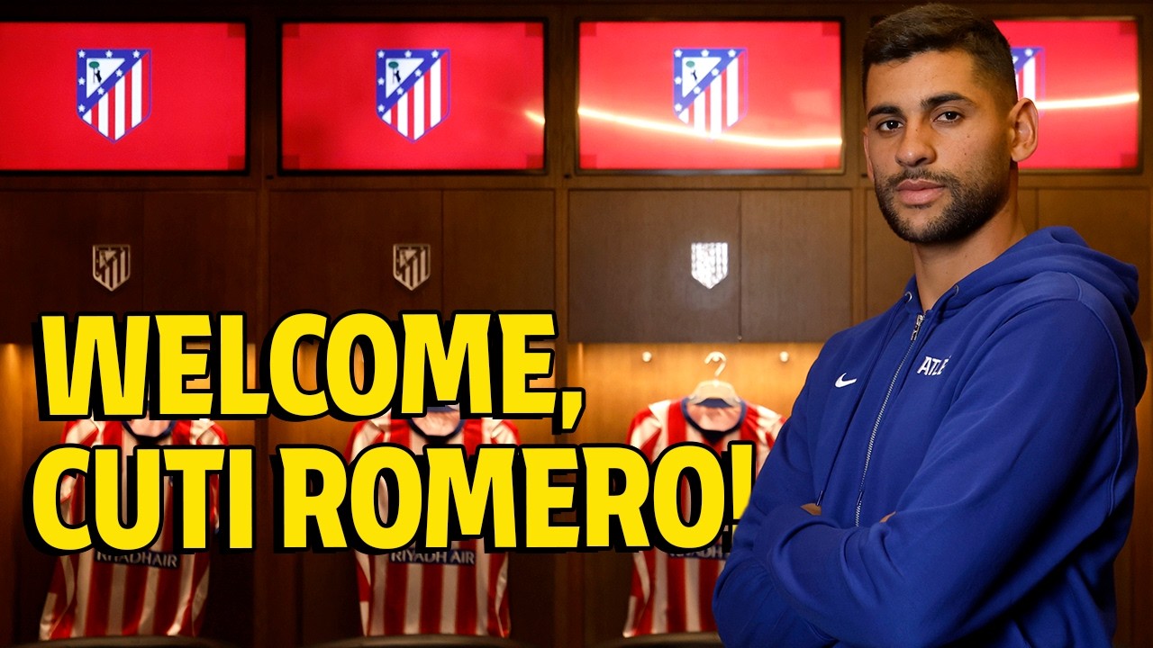 Cristian 'Cuti' Romero signs with Atlético de Madrid until 2031