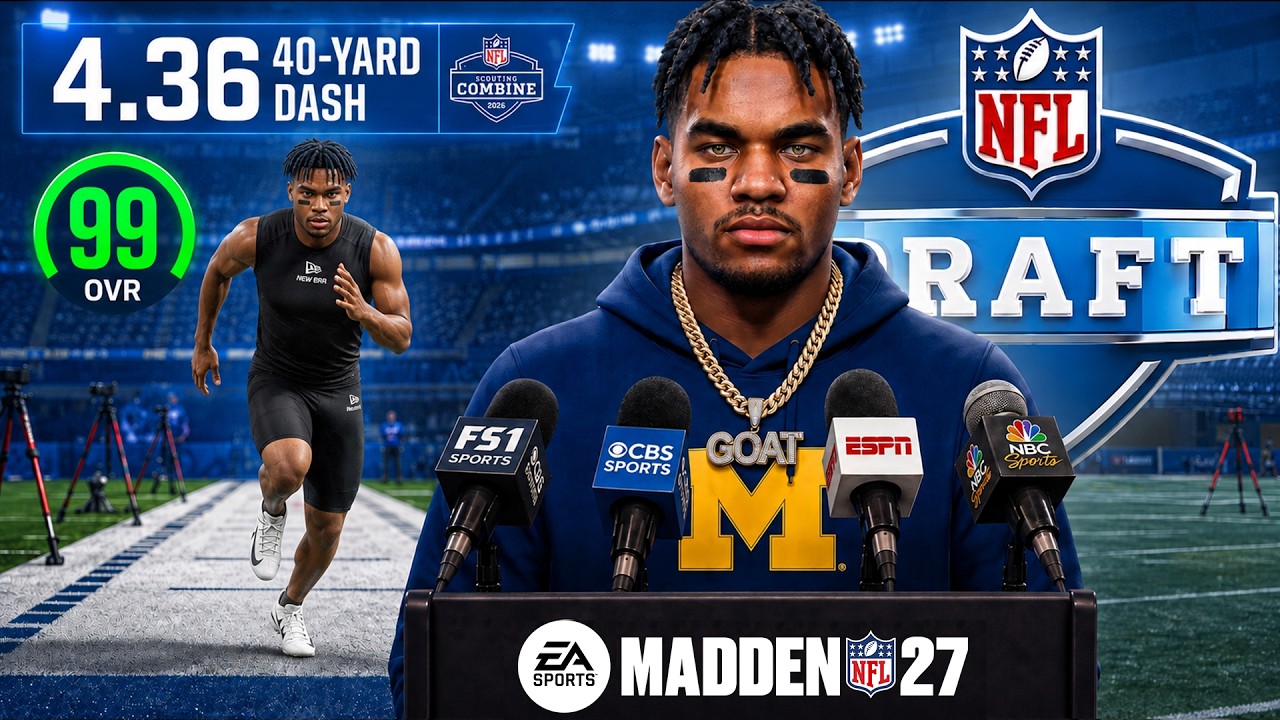 Creation of the GREATEST RB in NFL History | Madden 27 Superstar Mode background