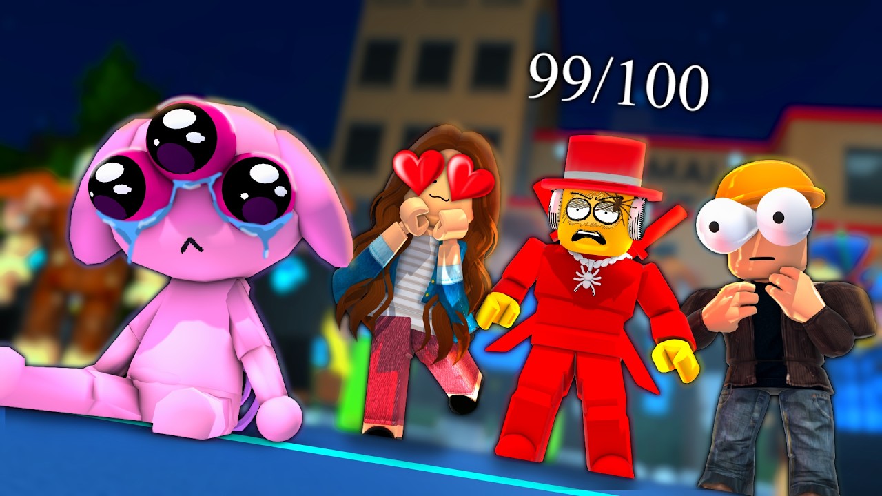 Cute Mini Anomaly Sad Story - ROBLOX Animal Hospital ANOMALY FUNNY MOMENTS (MEMES) background
