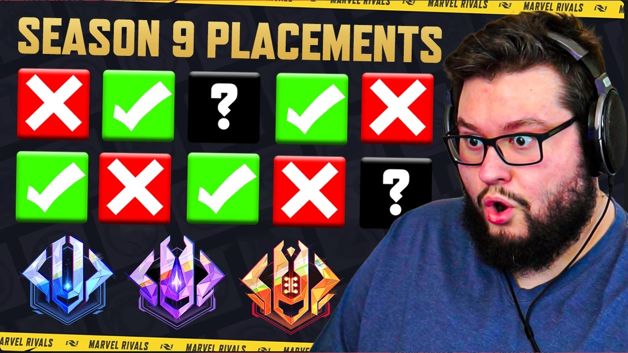 I Did My Marvel Rivals Season 9 Placements Here's How It Went