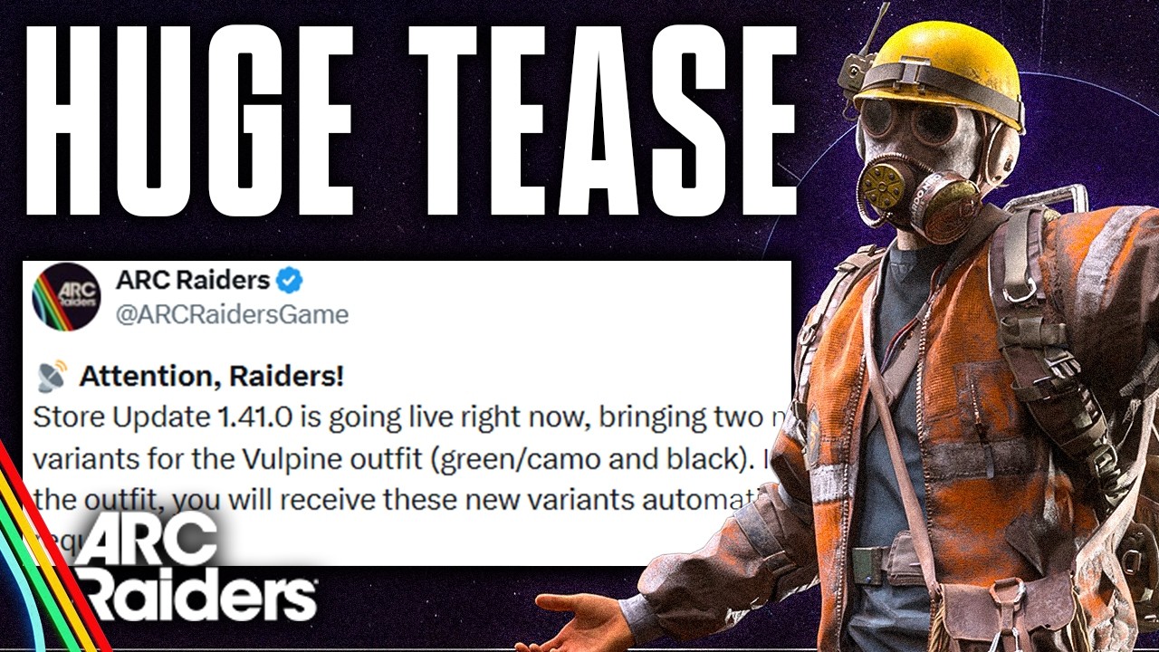 ARC Raiders Just Revealed What's Coming in October... background
