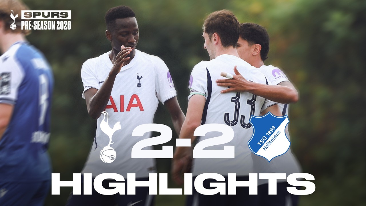 Davies & Williams-Barnett on the scoresheet! đ„ | Spurs 2-2 Hoffenheim | Pre-Season Highlights background