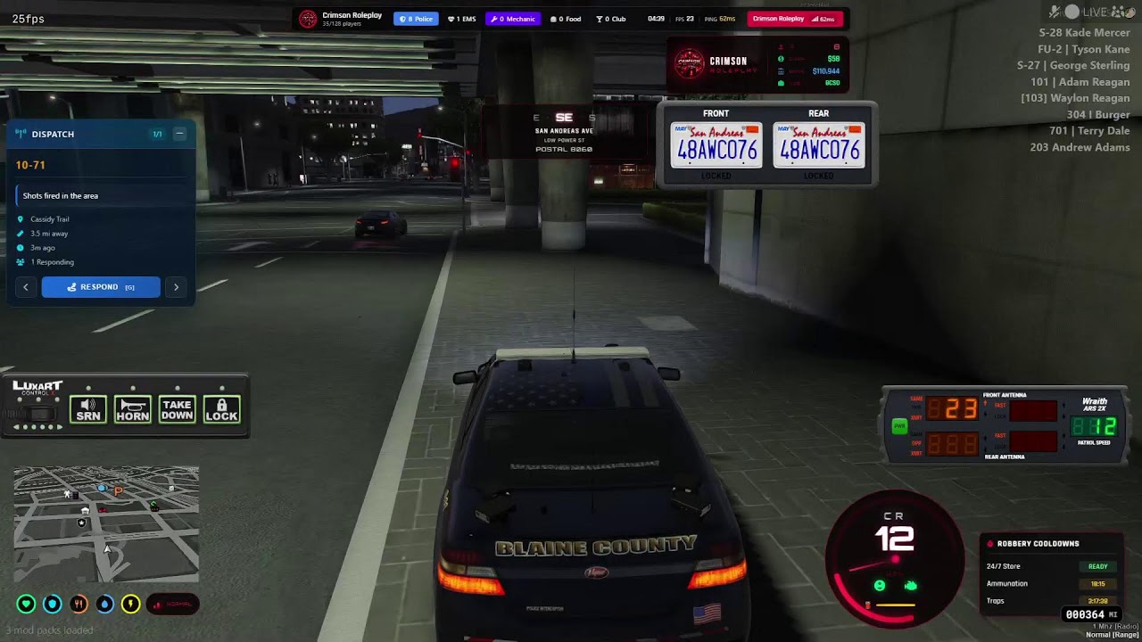 Live Stream | GTA-V FiveM Crimson Roleplay background