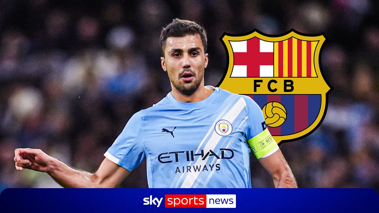 BREAKING: Man City accept £65.4m Barcelona Rodri bid background