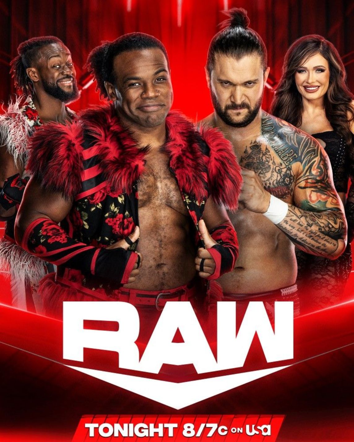 WWE RAW September 7| Live Replay background