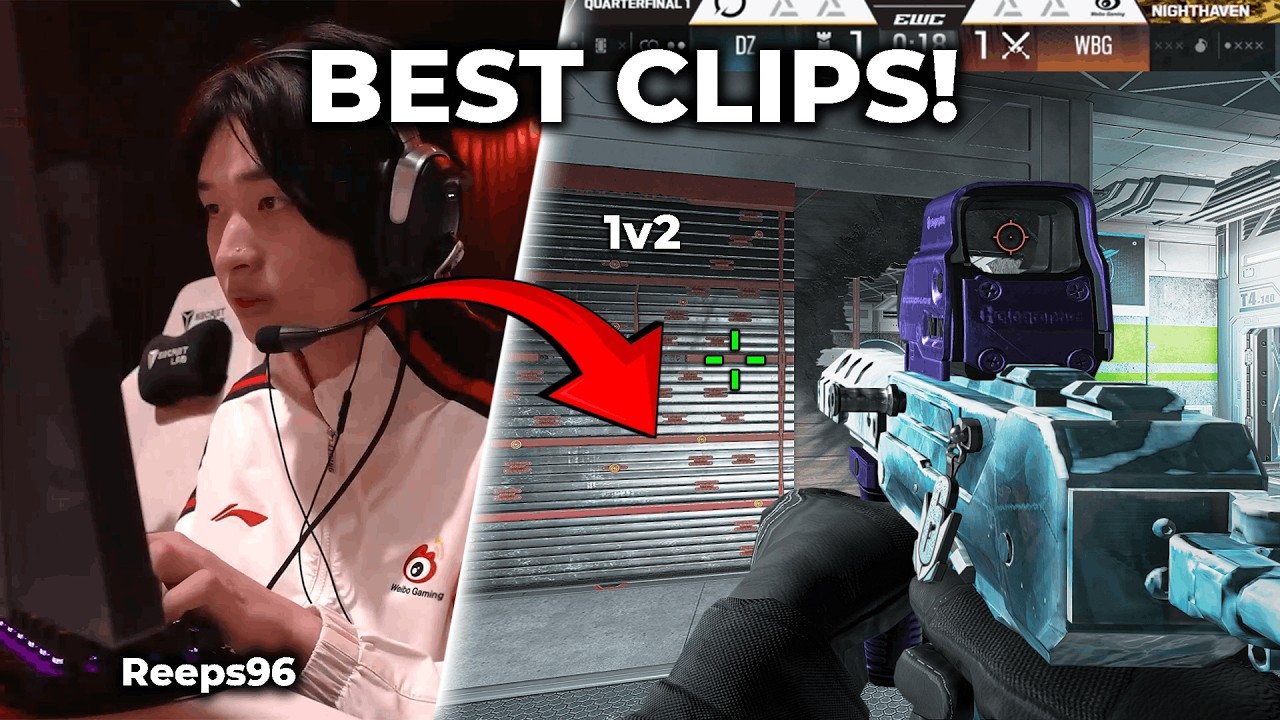 THE BEST PLAYS OF PARIS EWC 2026 - Rainbow Six Siege background