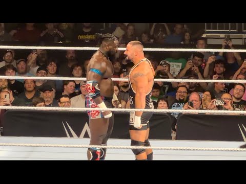 Oba Femi vs Bron Breakker FULL MATCH - WWE Live Manchester 8/13/1026