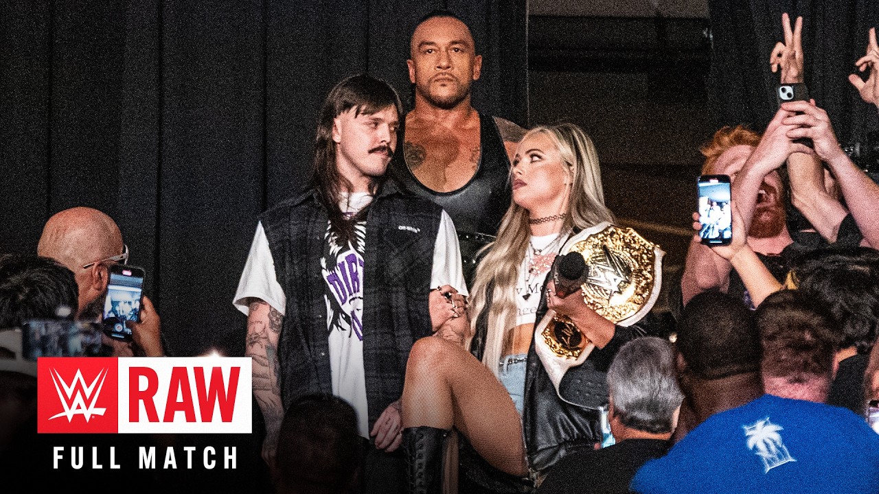 FULL SEGMENT: Rhea Ripley and Damian Priest ambush Dom Mysterio and Liv Morgan: Raw, Aug. 12, 2024