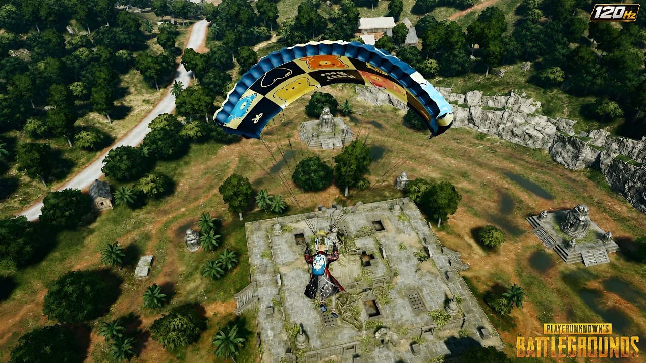 PUBG (PS5 Pro) – He Tried to Hide Until the End! | Solo 120Hz Gameplay background