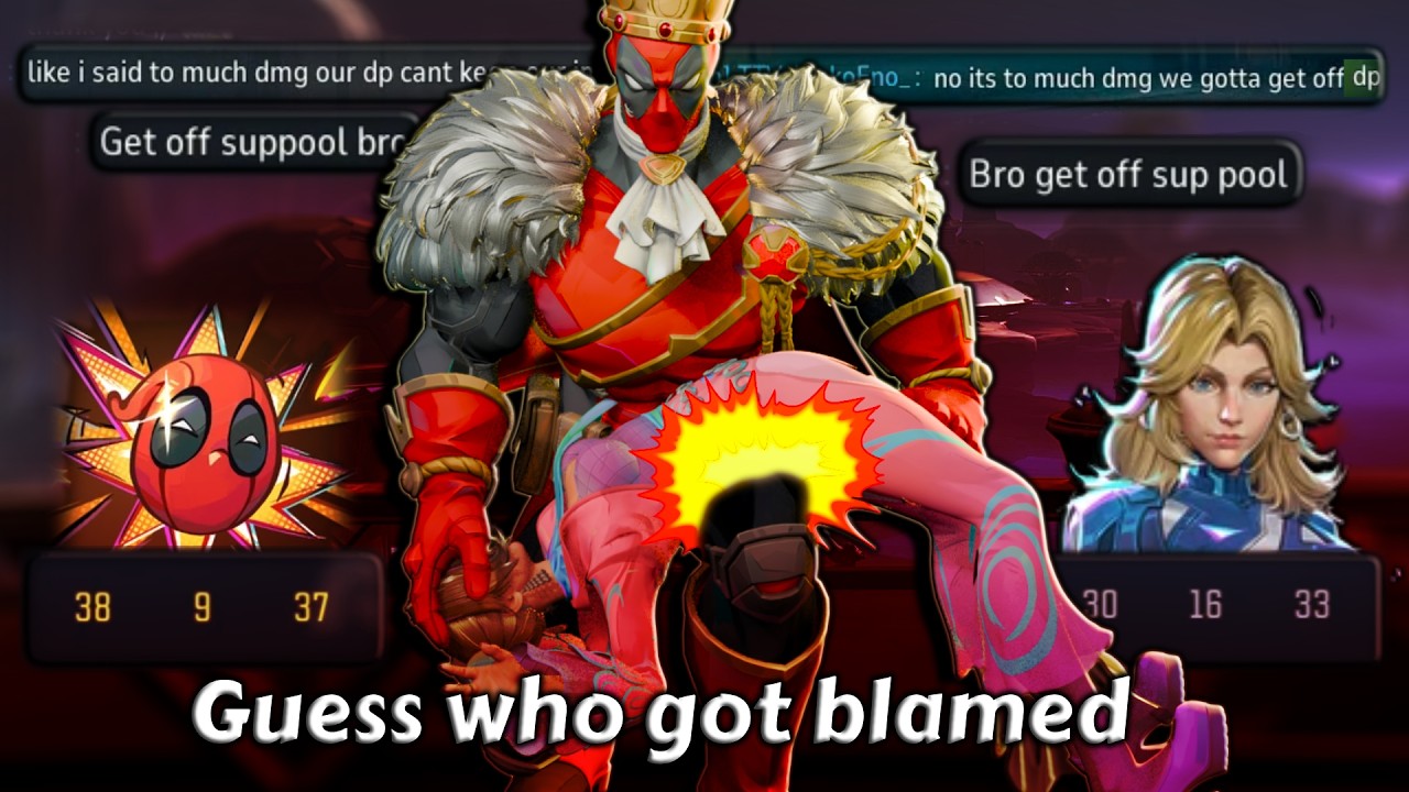 My Invis FEEDS and I get BLAMED for it + Racism - Marvel Rivals Toxicity / Funny moments background