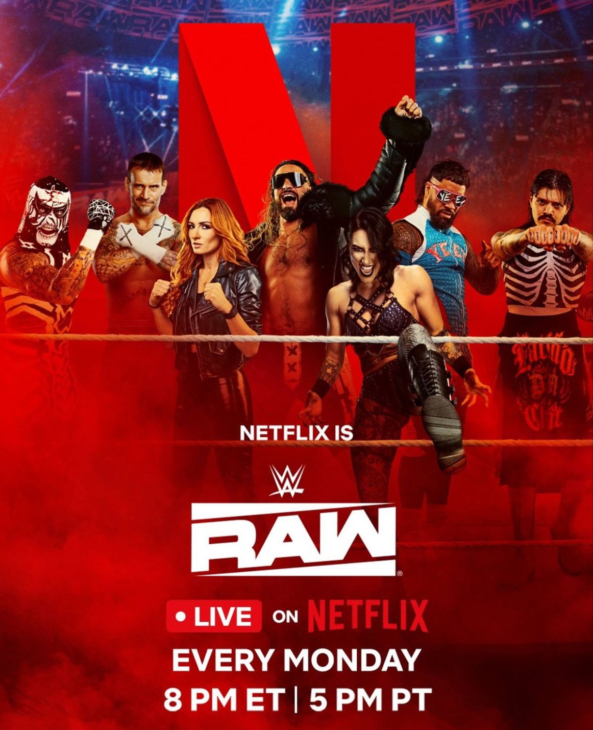 WWE RAW August 24| Live Replay background
