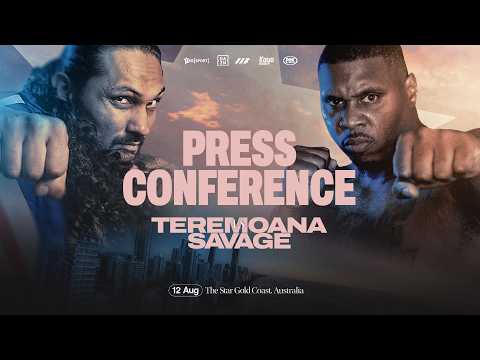 Teremoana Teremoana Vs DeAndre Savage Final Press Conference | Matchroom Boxing