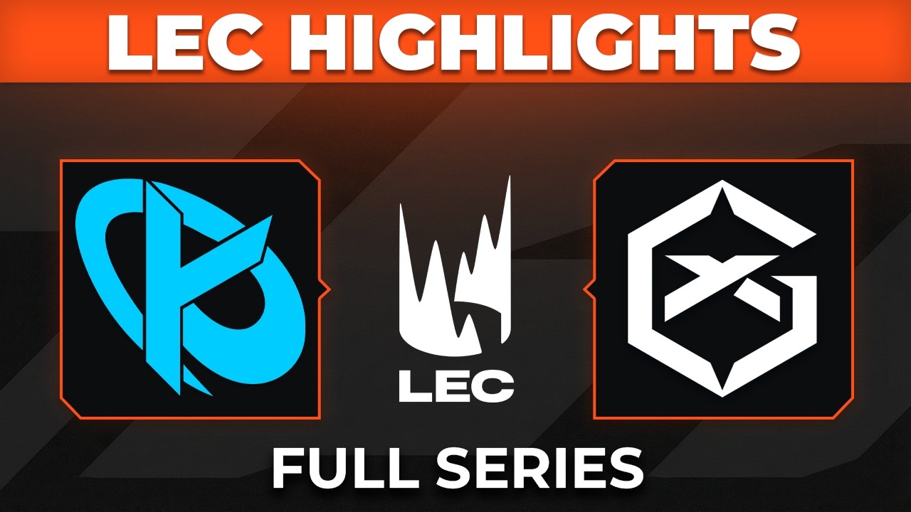 KC vs GX ALL GAMES Highlights | LEC 2026 Summer Split | Karmine Corp vs GiantX background