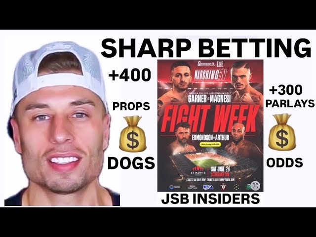 EXPLAINED! Ryan Garner vs Michael Magnessi | The Smart Money Plays | Sharp Betting Boxing Tips background