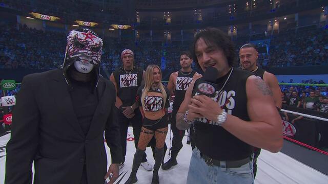 Daga invites Penta to align with Los Perros Del Mal: Lucha Libre AAA highlights, Aug. 15, 2026 background
