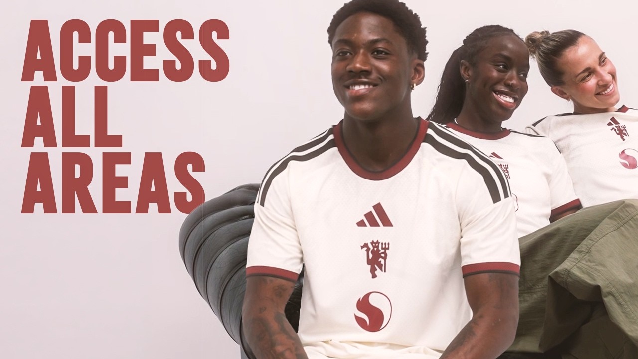 Man Utd Third Kit Shoot | Access All Areas background