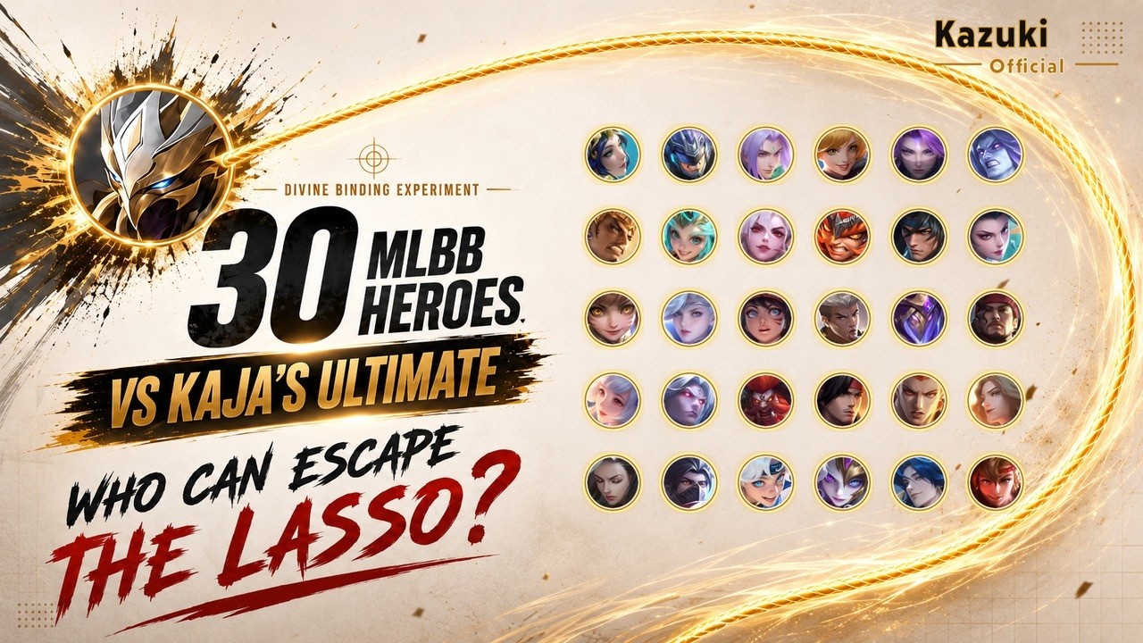 CAN THESE 30 HEROES SURVIVE KAJA's ULTIMATE? CRAZY EXPERIMENT WITH REVAMP KAJA background