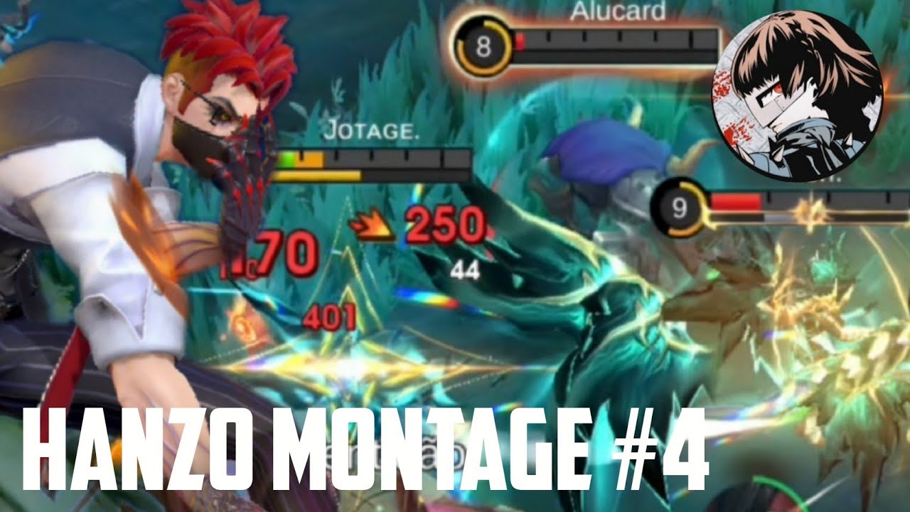 Hanzo Montage #4 - Assassin of Darkness - Jᴏᴛᴀɢᴇ. - MLBB background